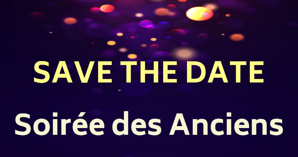 SOIRÉE DES ANCIENS