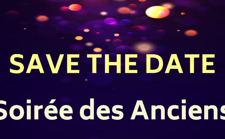 SOIRÉE DES ANCIENS Paris et Lille