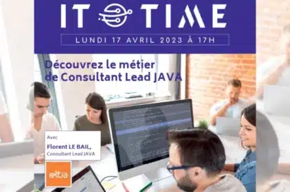 Conférence IT Time « Découvrez le métier de Consultant Lead JAVA » EXTIA X SUPINFO