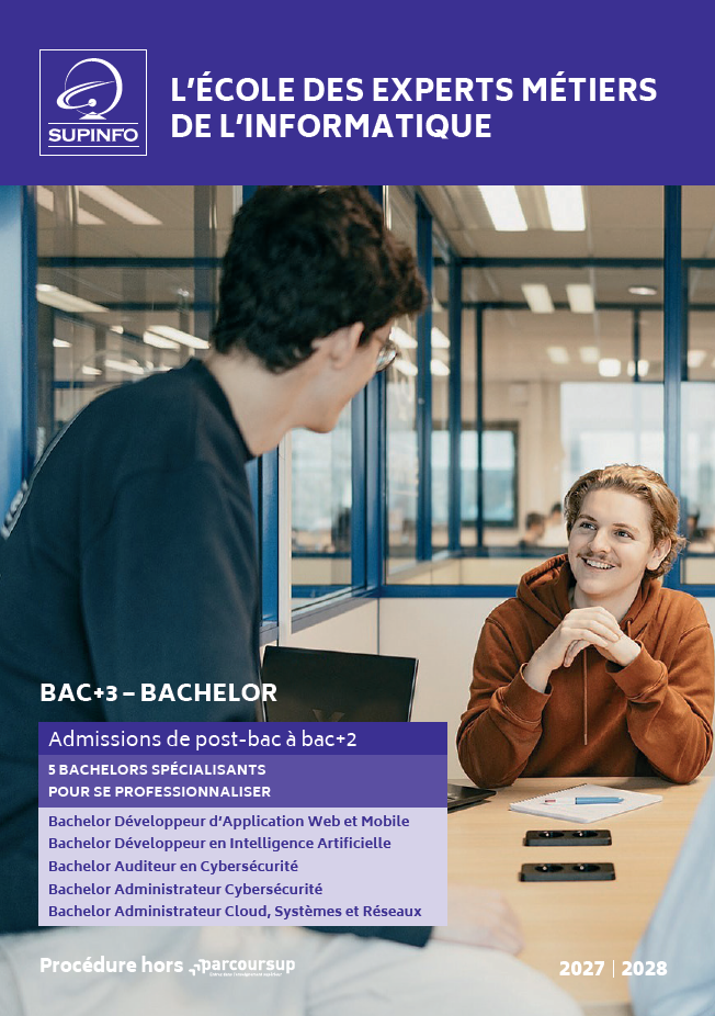 SUPINFO Bachelor - Brochure 2027-2028