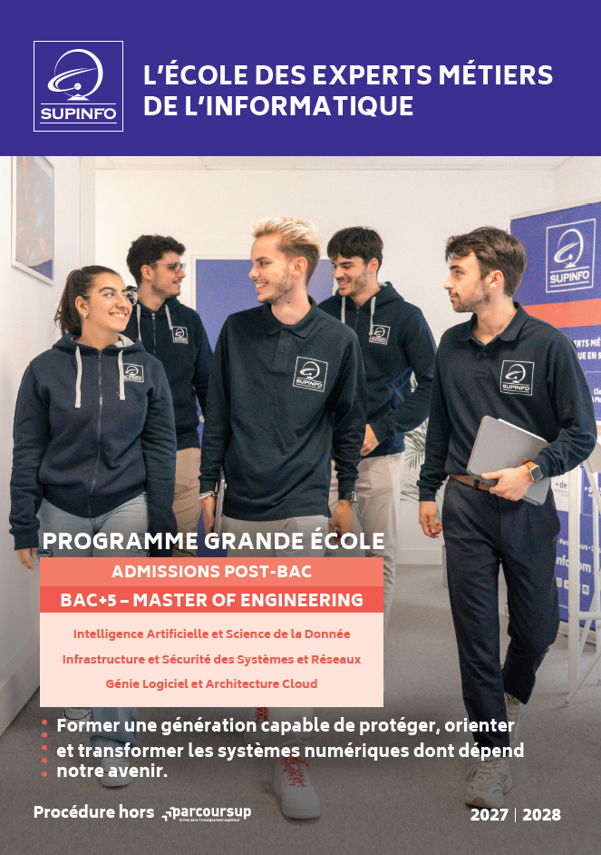 SUPINFO PGE - Brochure 2027-2028